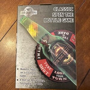 Classic Spin the Bottle Game - Green